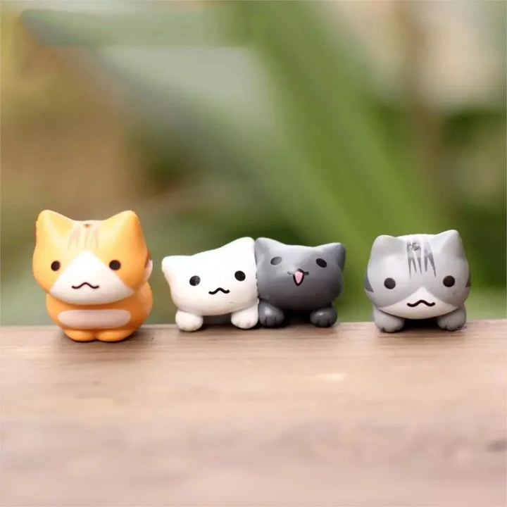 Miniatyr-katter som livar upp stämningen